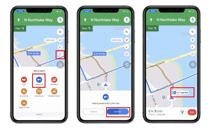 كيف يمكنك الإبلاغ عن الحوادث وحالة المرور عبر تطبيق خرائط جوجل؟