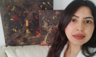 سناء قرواش.. ريشة تُداوي الوجدان وتُترجم صمت الروح بالألوان