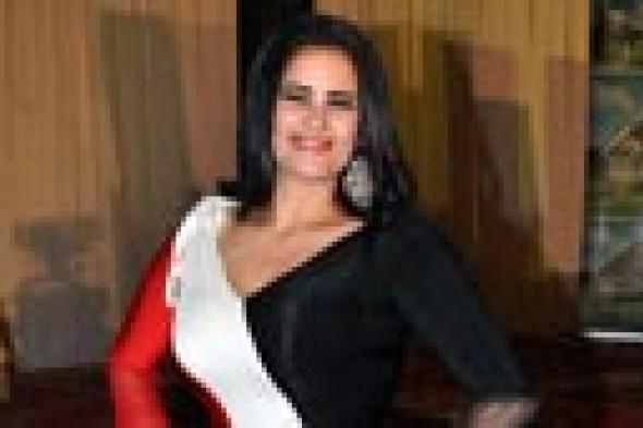صورة: سما المصري بفستان علم مصر للاحتفال بـ"الإذاعة والتليفزيون"
