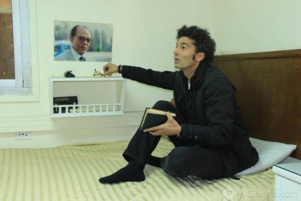 بالصورة : خالد النبوى فى منزل العالم الراحل مصطفى محمود