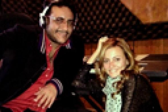 صورة: للمرة الأولى بشرى مع محمد رحيم