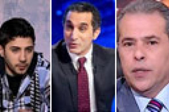بالفيديو: باسم يوسف يهاجم توفيق عكاشة و"سبايدر" وموسى