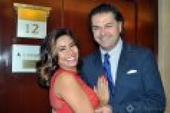 بالصور: راغب علامة وشيرين عبدالوهاب يتألقان في ليلة عيد الحب