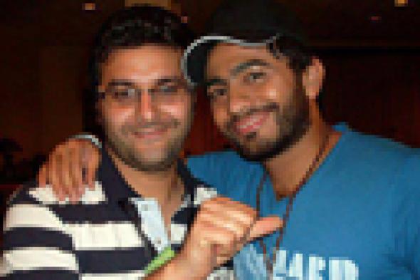 تامر حسني يعيد منظم الحفلات وليد منصور للتمثيل