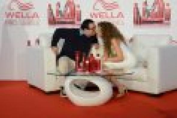 بالصور: ميريام فارس تروج لمنتجات شركة "Wella" في المغرب