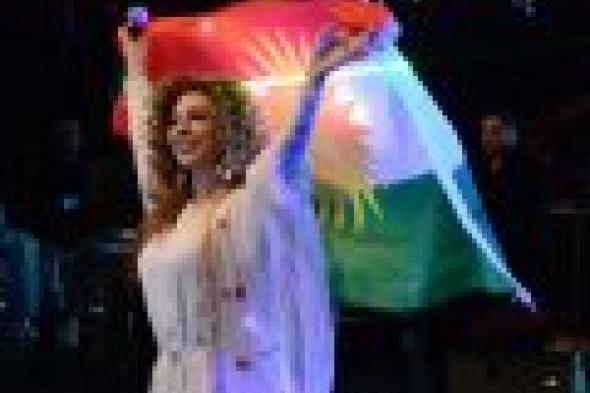 بالفيديو : ميريام فارس تغني بالكردي في حفلها بكردستان العراق