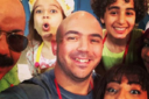 صورة: عسيلي ومي كساب وطلعت زكريا وسوسن بدر في كواليس "مبسوطة يا توتة"