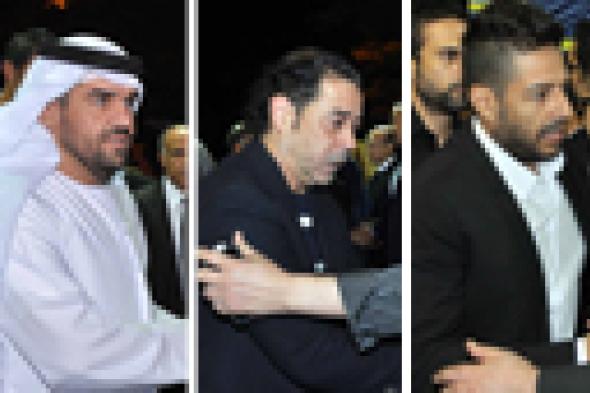 بالصور: عزاء الشاعر مجدي النجار بدون "رفيق المشوار" عمرو دياب