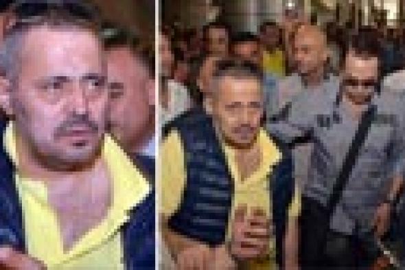 بالفيديو: وصول جورج وسوف إلى القاهرة في حالة صحية سيئة