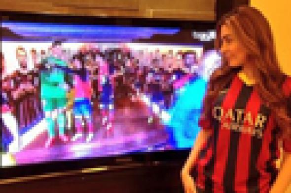 يارا حزينة وغاضبة من خسارة فريق برشلونة الدوري الإسباني