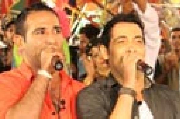 أحمد سعد .vs سعد الصغير في "سعد وسعد"