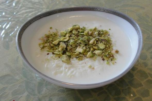 أرز بالحليب ... طبق حلوى من بلاد الشام