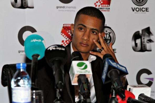 تكريم محمد رمضان في مهرجان الدار البيضاء