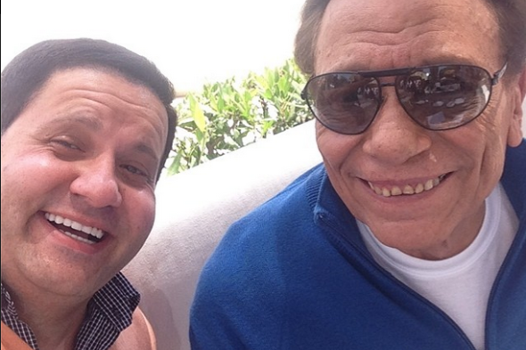 بالصورة: الزعيم وإدوارد "سيلفي"