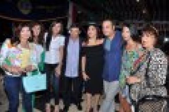 بالصور: سمير صبري يُكرم رمضان والرداد ودوللي شاهين