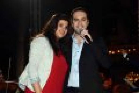 بالصور: وائل جسار يشعل خيمة كونكورد السلام‎