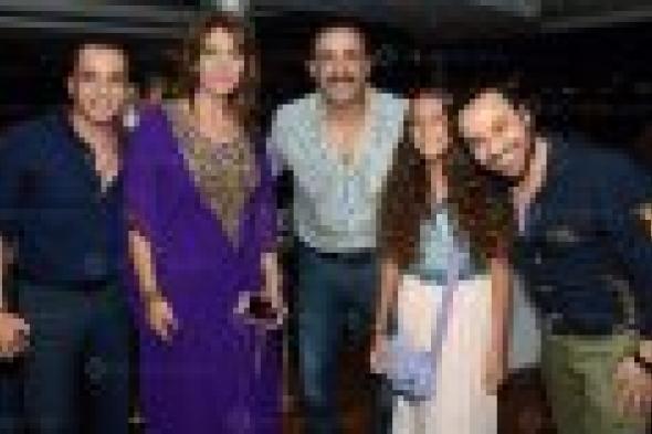 بالصور: السقا والفخراني ونجوم دراما رمضان في "سحور" صادق الصباح