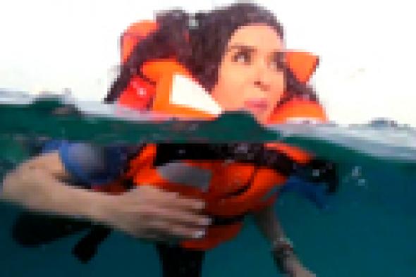 بالفيديو-دينا في "رامز قرش البحر": اللهم إني استغفرك وأتوب إليك إني كنت من الظالمين