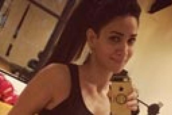 بالصور: الرياضة سر محافظة ديانا حداد على أنوثتها