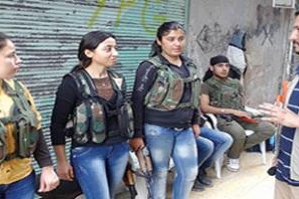دور المرأة الكردية في الحرب على الإرهاب
