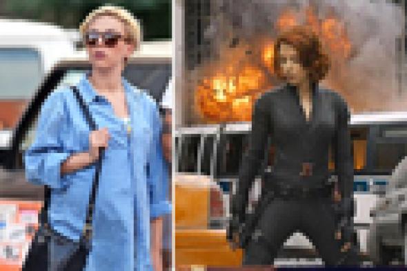 كيف أدت "الحامل" سكارليت جوهانسون مشاهد حركة فيلم Avengers 2؟