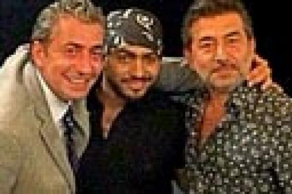 صورة: ما الذي جمع تامر حسني بعابد الفهد والتركي أركان؟