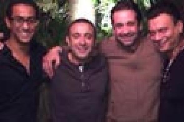 صورة: هل يجتمع أحمد السقا مع كريم عبد العزيز في عمل فني؟