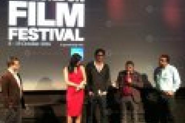 بالصور: حورية فرغلي وأبو النجا والكدواني في العرض العالمي الأول لـ"ديكور" بلندن