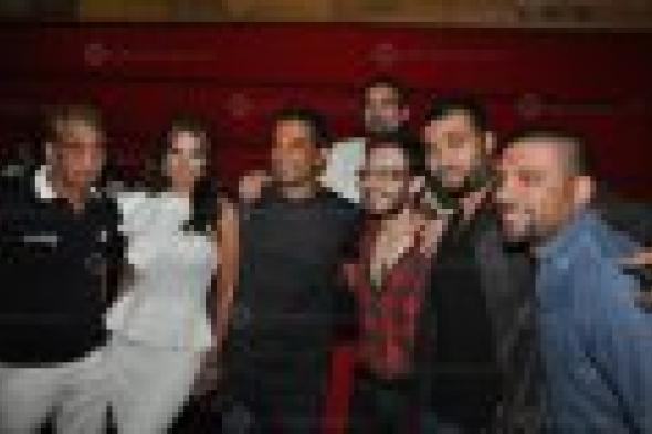 بالصور: نجوم فيلم "حديد" يحتفلون بالعرض الخاص للفيلم