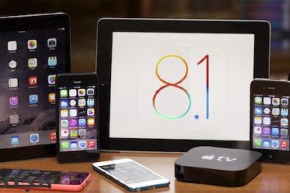 Apple تُطلق تحديث iOS 8.1