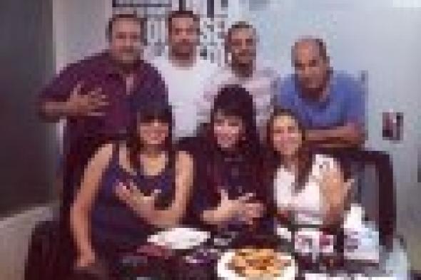 بالصور: جلسات عمل سمية الخشاب وفيفي عبده من أجل "يا أنا يا أنتي"