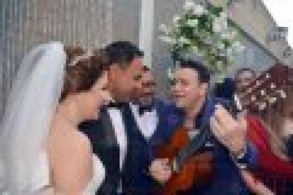 بالصور: سميرة سعيد ومصطفى قمر وحميد الشاعري أبرز ضيوف حفل زفاف  أمير محروس