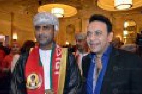 بالصور: مصطفى قمر يحتفل بالعيد الوطني لسلطنة عمان