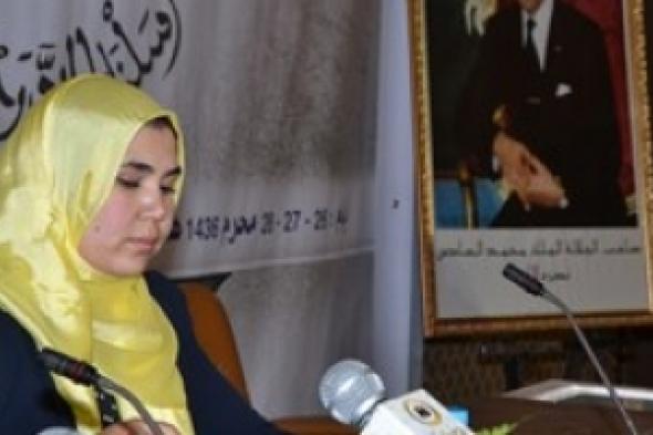 الإعلامية المغربية اعتماد الأمراني تطالب العالم الإسلامي بتأسيس شركة انتاج متعددة الجنسيات للدراما الدينية