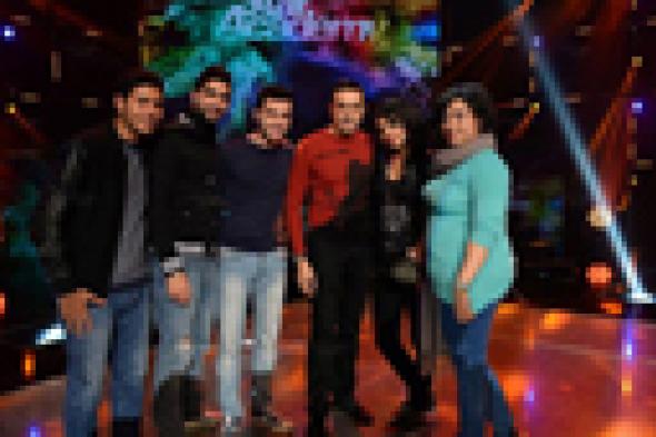 بالصور- استعدادات صابر الرباعي ورويدا عطية قبل سهرة "ستار أكاديمي"