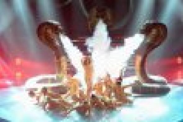 بالصور: نوال الزغبي نجمة متألقة في إطلالة ذهبية على مسرح ستار أكاديمي