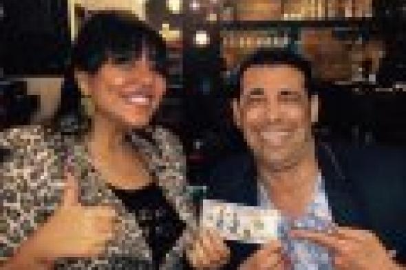 بالصور.. مي كساب تحتفل بعيد ميلادها برفقة هشام ماجد وحسن الرداد وسعد الصغير