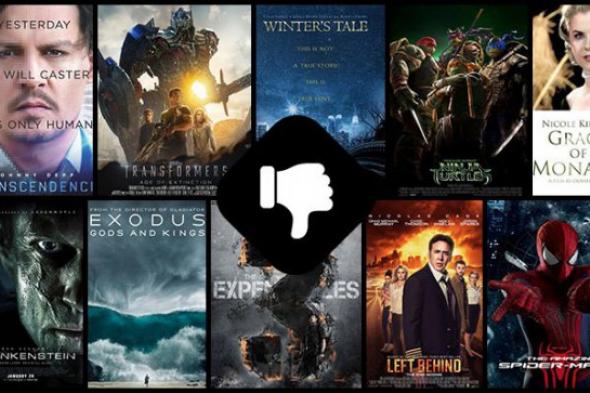 إخفاقات 2014: عشرة أفلام مخيبة للآمال في عام متواضع