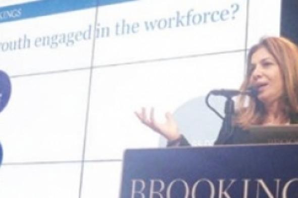 اختيار الأردنية ميادة أبو جابر كباحثة عالمية في مركز التعليم العالمي/مؤسسة بروكنجز العالمية