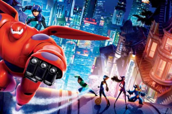 المتعة والمغامرة والتشويق في Big Hero 6