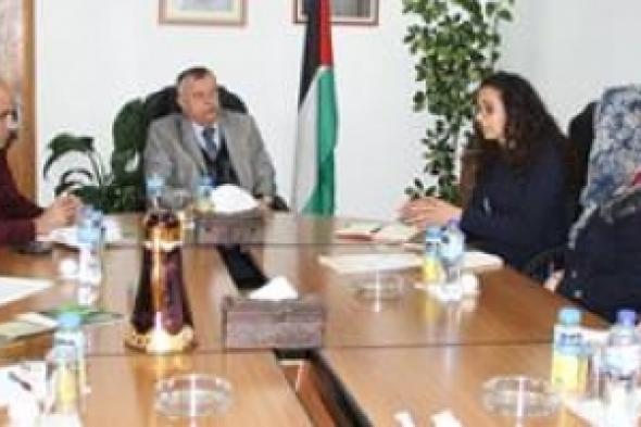 وزارة شؤون المرأة الفلسطينية تبحث آليات التعاون مع مؤسسة دالية