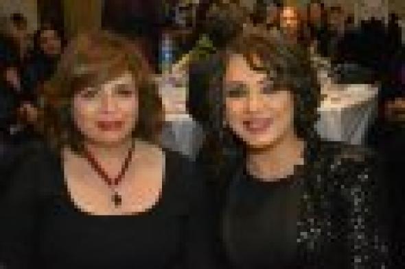 بالصور: تكريم سلاف فواخرجي ونيللي كريم في حفل الجمعية اللبنانية لرعاية المسنين