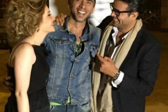 بالصور: سامو زين وكنزة مرسلي يصوران "قصة حب"