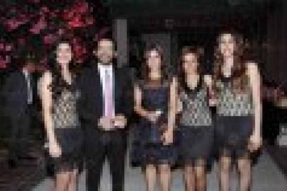 بالصور: مني وحلمي ضيفا شرف حفل المدرسة الألمانية للراهبات