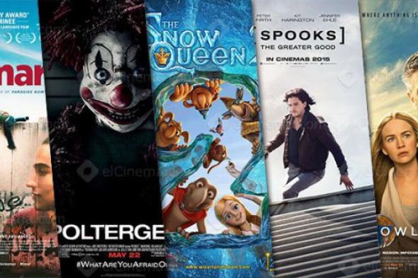 تقرير: 5 أفلام جديدة تتنافس على إيرادات شباك التذاكر المصري هذا الأسبوع