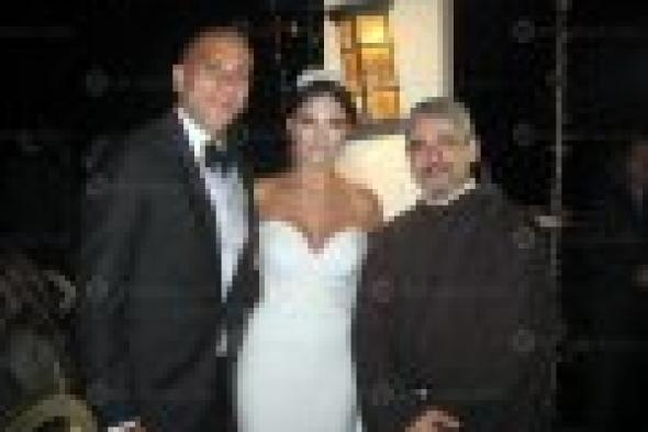 الصور الأولى من زفاف "ميريت" ابنة الفنانة شيرين