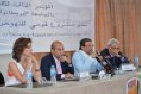 بالصور: بسمة ومحمد العدل وخالد يوسف يشاركون في وضع توصيات النهوض بالسينما