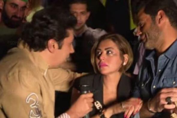 بالفيديو- لقاء الخميسي لزوجها وهاني رمزي بعد مقلب "هبوط اضطراري": ربنا ياخدكوا