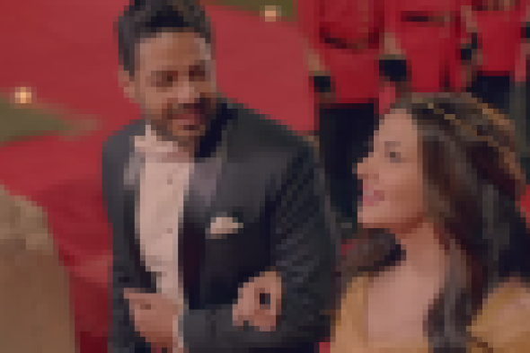 بالفيديو: حماقي وقصة حب مع دنيا سمير غانم في أغنية "أول مرة"