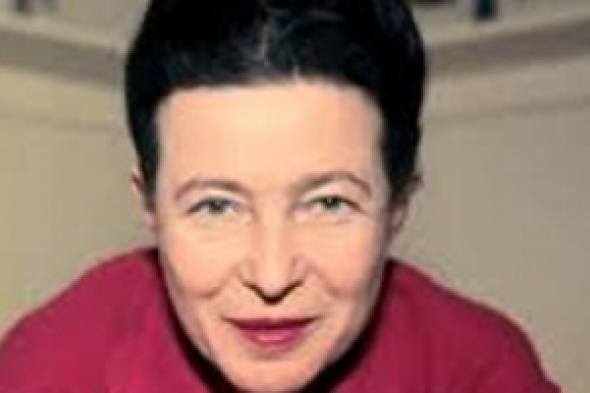 إمرأة من زمن التحدي  " سيمون دي بوفوار"